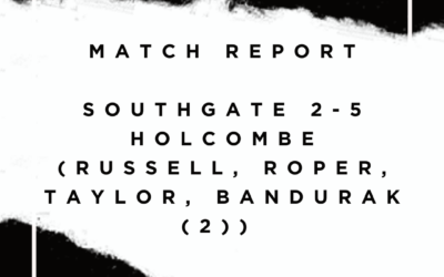 Match report – Southgate 2-5 M1s (Premier Division, 23rd September, 2023)