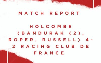 Match report – M1s 4-2 Racing Club de France (Euro Hockey League KO16, 6th October, 2023)