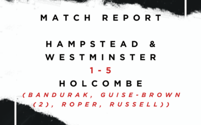 Match report – Hampstead & Westminster 1-5 M1s (Premier Division, 18th November,  2023)