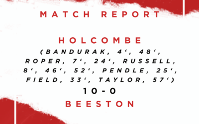 Match report – M1s 10-0 Beeston (Premier Division, 4th November, 2023)