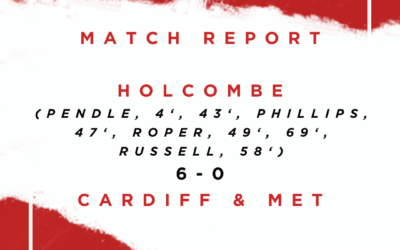 Match report – M1s 6-0 Cardiff & Met (Premier Division, 11th November, 2023)