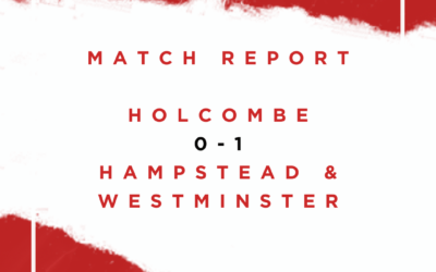 Match report – M1s 0-1 Hampstead & Westminster (Premier Division Phase Three Pool A, 16th March, 2024)