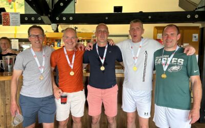 Eight Holcs win gold medals at Masters’ Area Tournaments